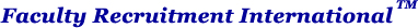Faculty Recruitment International